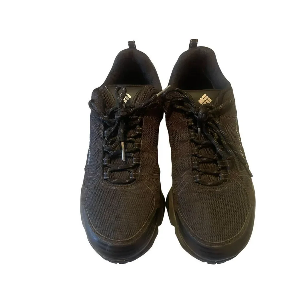 Columbia Mens Black Conspiracy V Techlite Outdry Waterproof Hiking Shoes Size 8